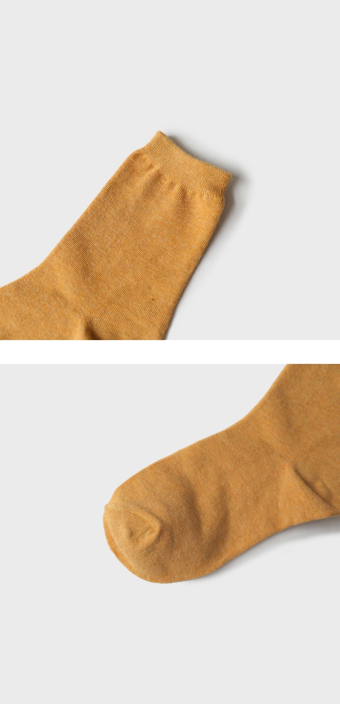 Contracted socks yellow free size