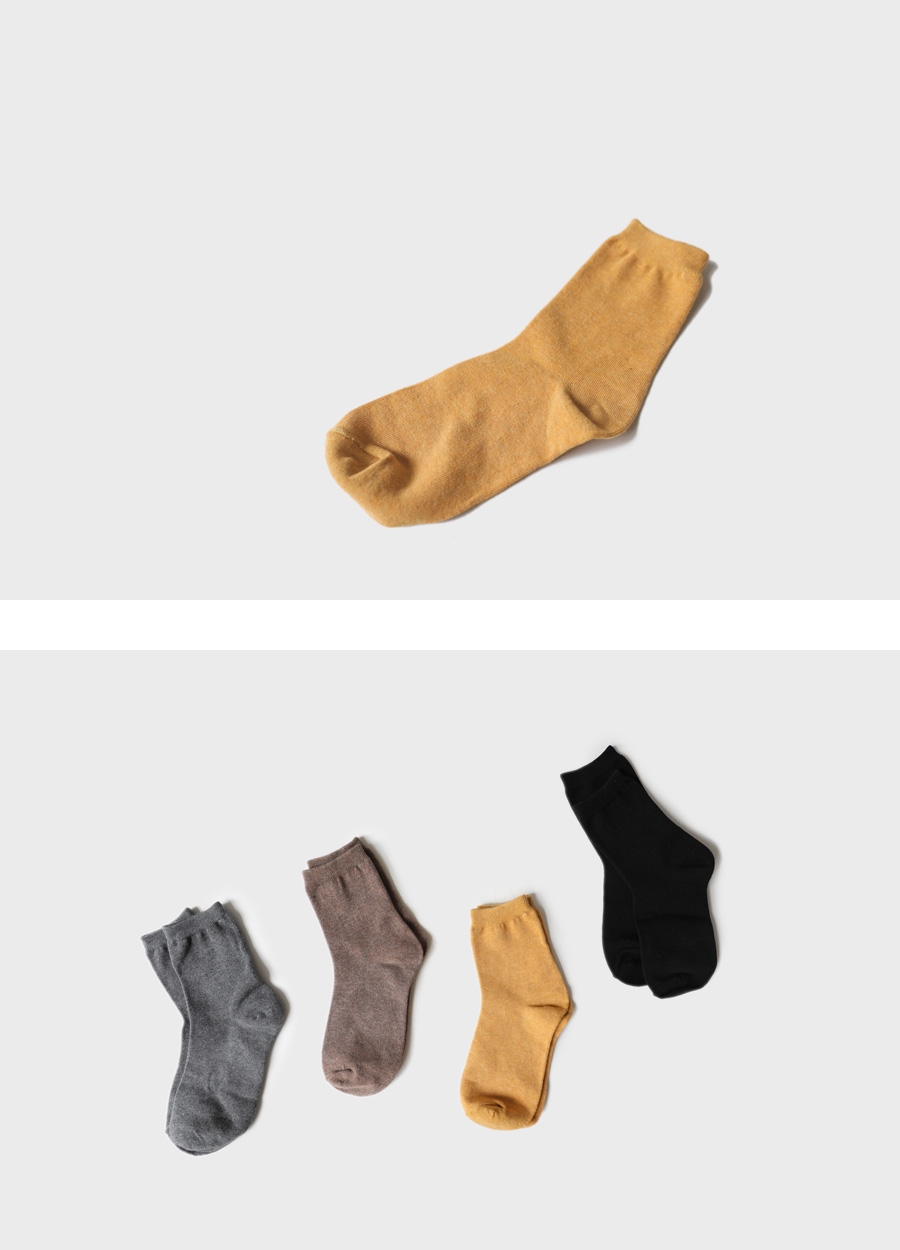 Contracted socks brown free